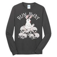 Run Away Bloody Bunny Skeleton Tall Long Sleeve T-Shirt