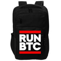 RUN BTC Bitcoin Cryptocurrency Impact Tech Backpack