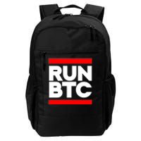 RUN BTC Bitcoin Cryptocurrency Daily Commute Backpack