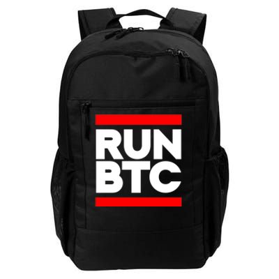 RUN BTC Bitcoin Cryptocurrency Daily Commute Backpack