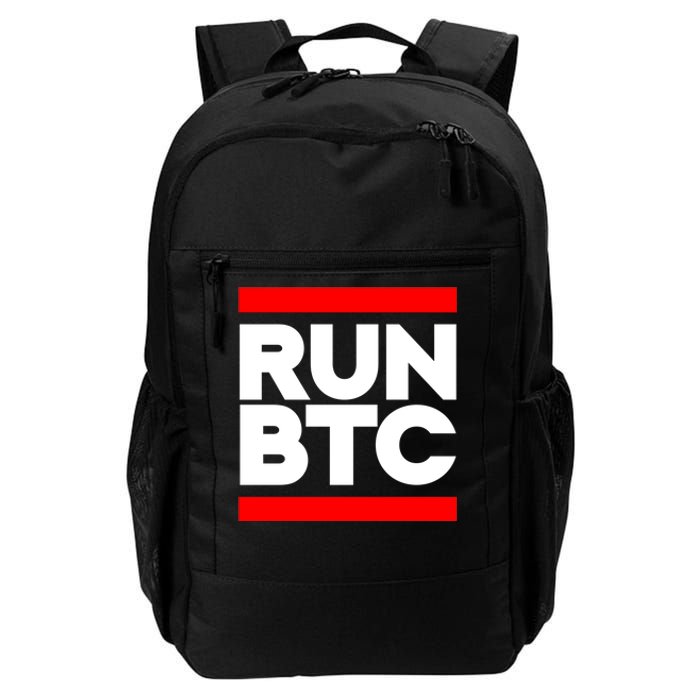 RUN BTC Bitcoin Cryptocurrency Daily Commute Backpack