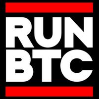 RUN BTC Bitcoin Cryptocurrency Sustainable Bucket Hat