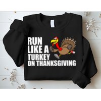 Run Like A Turkey On Thanksgiving Sweatshirt