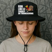 Run Like A Turkey On Thanksgiving Bucket Hat