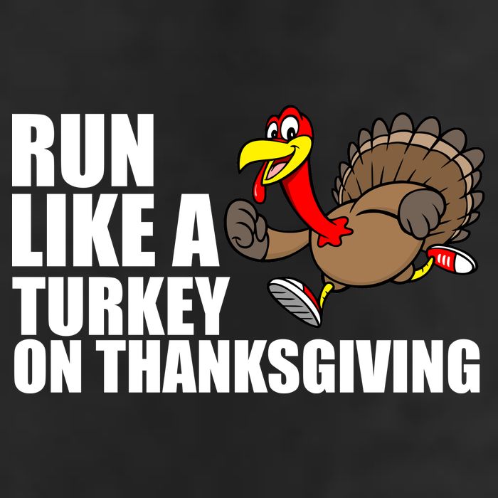 Run Like A Turkey On Thanksgiving 25L Jumbo Tote