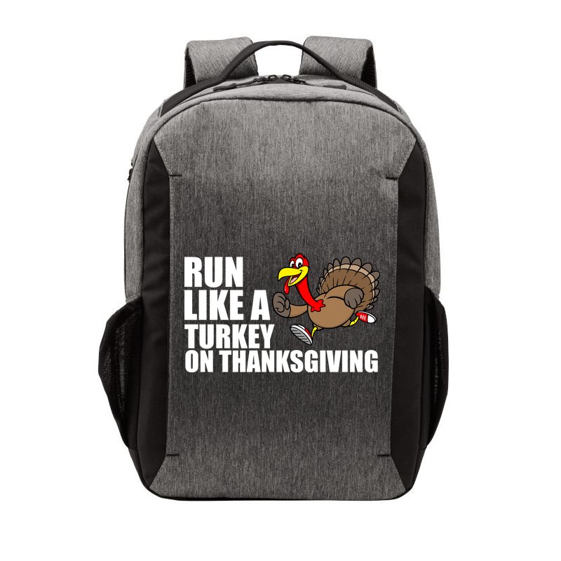 Run Like A Turkey On Thanksgiving Vector Backpack