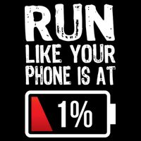 Run Like Your Phone Is At 1% Backpack