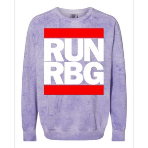 RUN Notorious RBG Ruth Ginsburg Colorblast Crewneck Sweatshirt