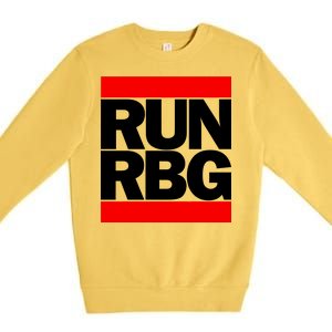 RUN Notorious RBG Ruth Ginsburg Premium Crewneck Sweatshirt