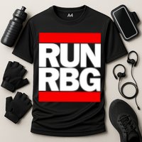 RUN Notorious RBG Ruth Ginsburg Cooling Performance Crew T-Shirt