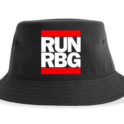 RUN Notorious RBG Ruth Ginsburg Sustainable Bucket Hat