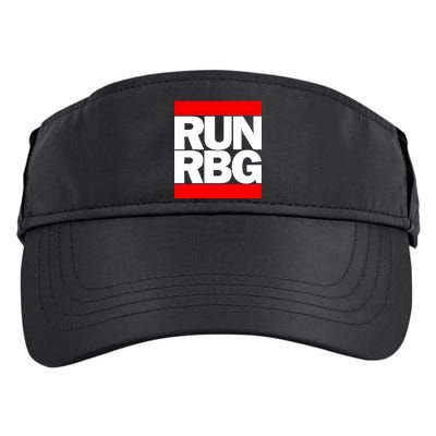 RUN Notorious RBG Ruth Ginsburg Adult Drive Performance Visor