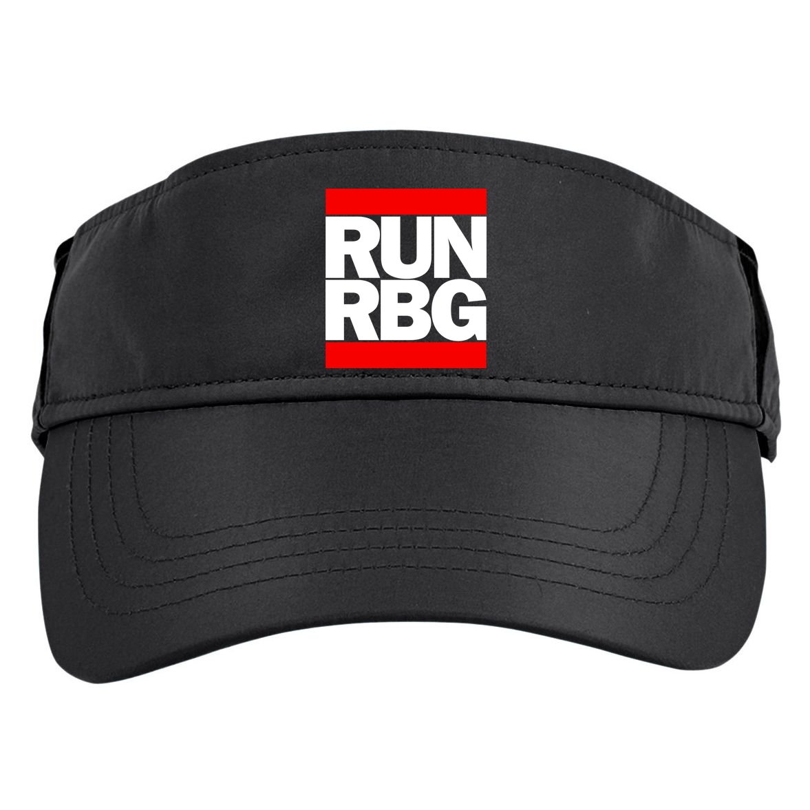RUN Notorious RBG Ruth Ginsburg Adult Drive Performance Visor