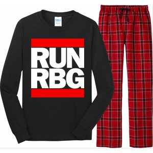 RUN Notorious RBG Ruth Ginsburg Long Sleeve Pajama Set