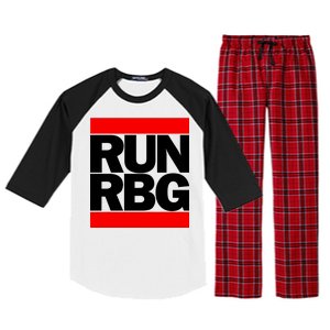 RUN Notorious RBG Ruth Ginsburg Raglan Sleeve Pajama Set