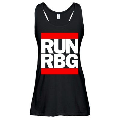 RUN Notorious RBG Ruth Ginsburg Ladies Essential Flowy Tank