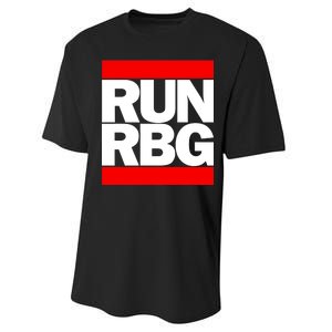 RUN Notorious RBG Ruth Ginsburg Performance Sprint T-Shirt