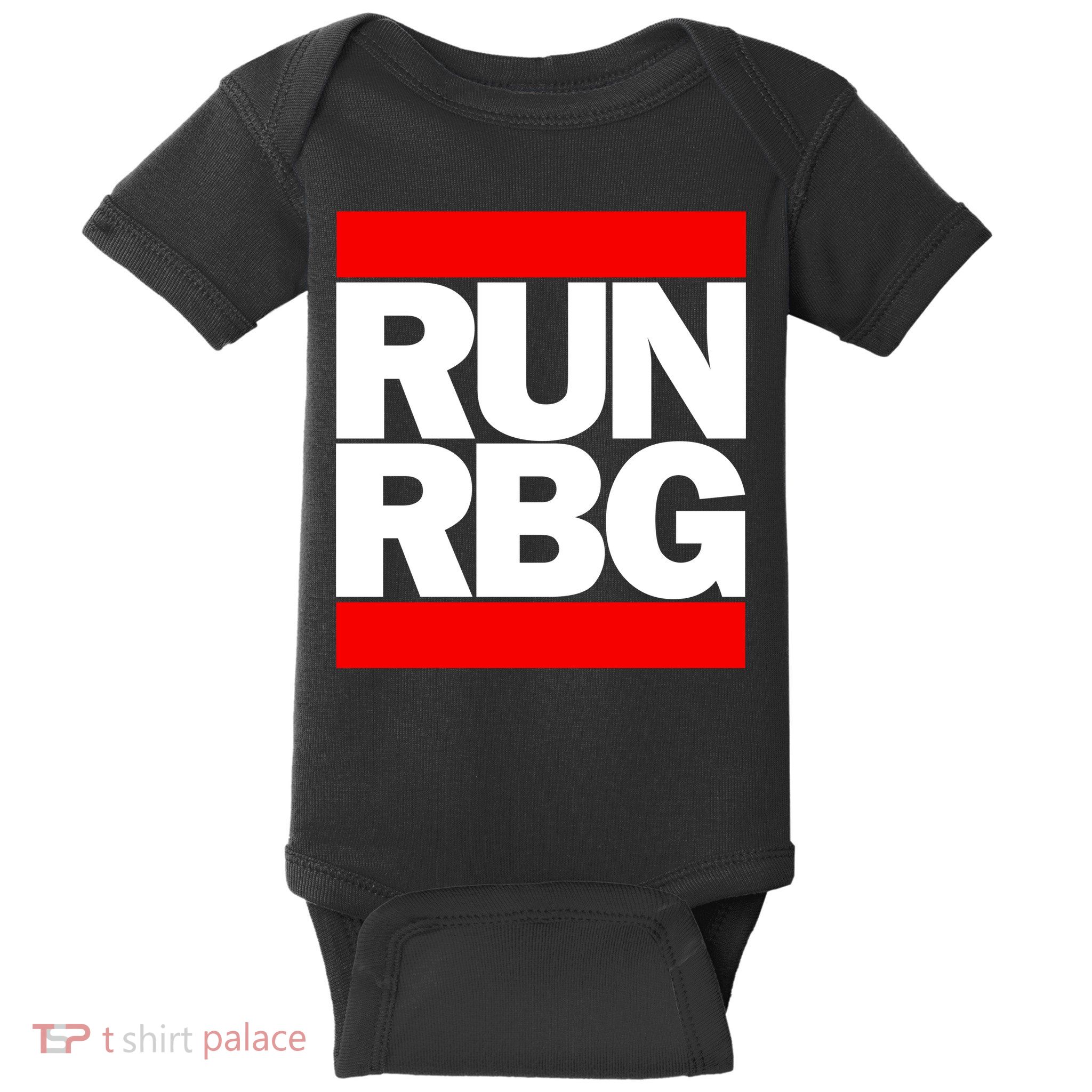 RUN Notorious RBG Ruth Ginsburg Baby Bodysuit