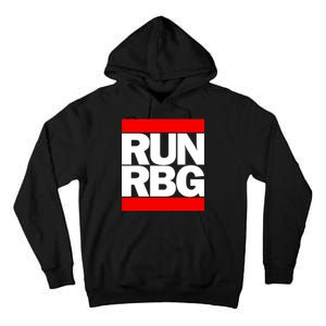 RUN Notorious RBG Ruth Ginsburg Tall Hoodie