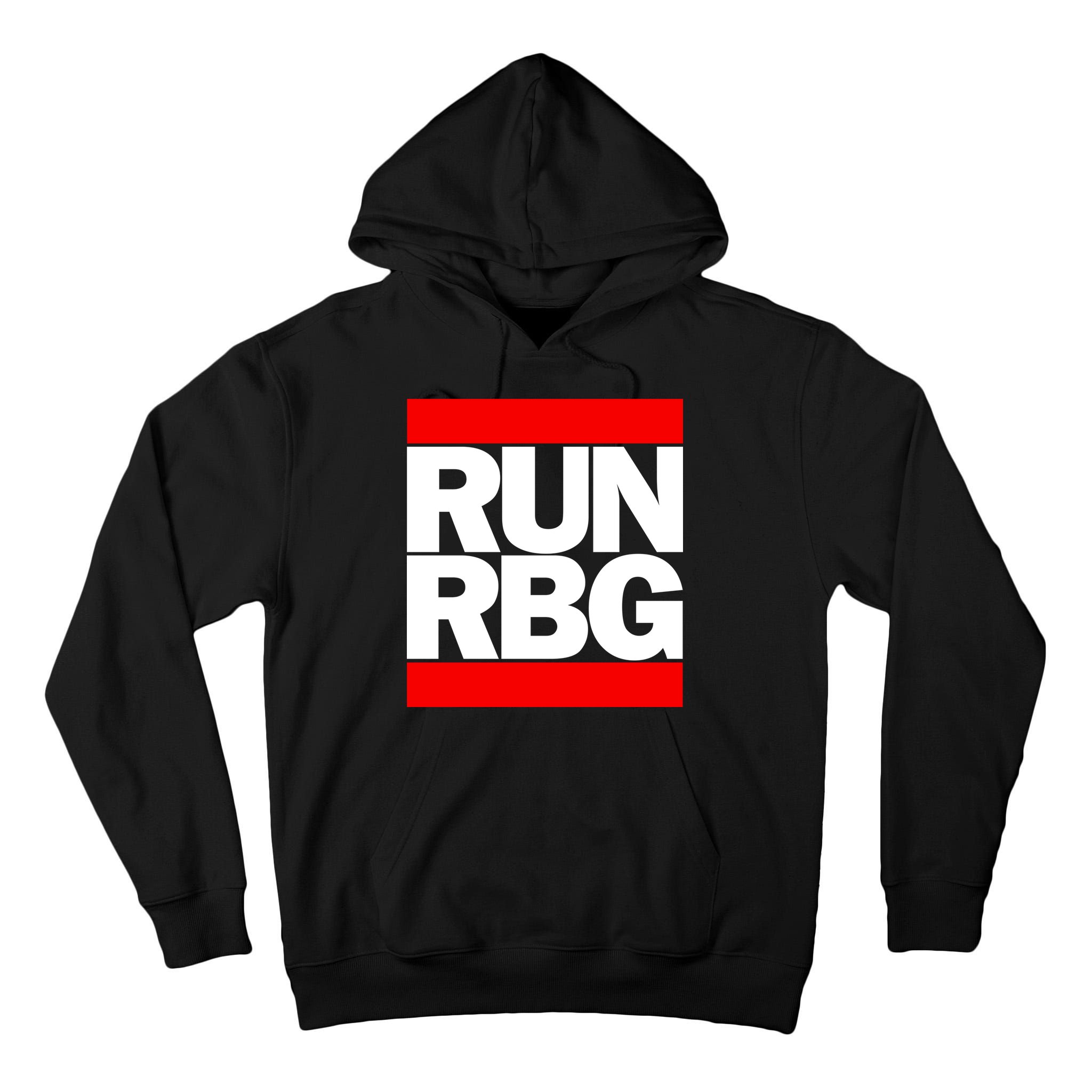 RUN Notorious RBG Ruth Ginsburg Tall Hoodie