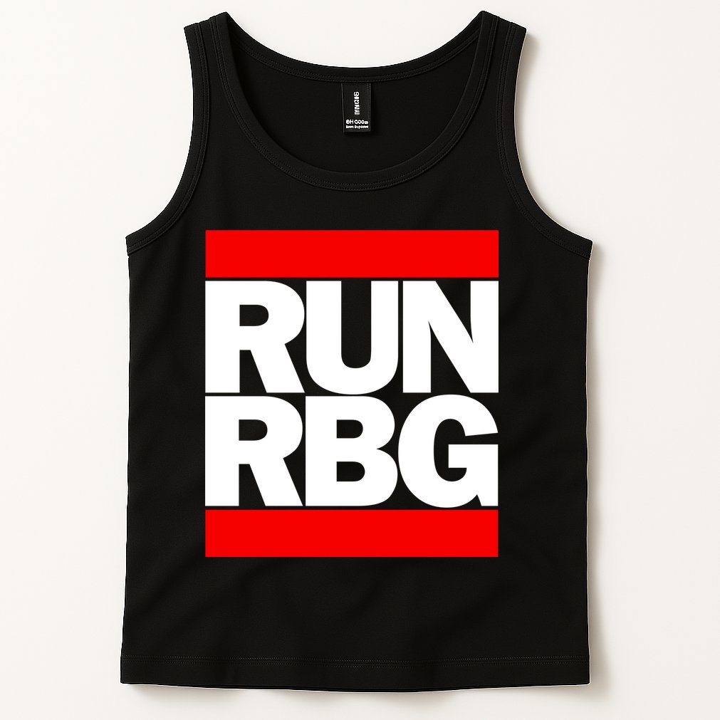 RUN Notorious RBG Ruth Ginsburg Tank Top