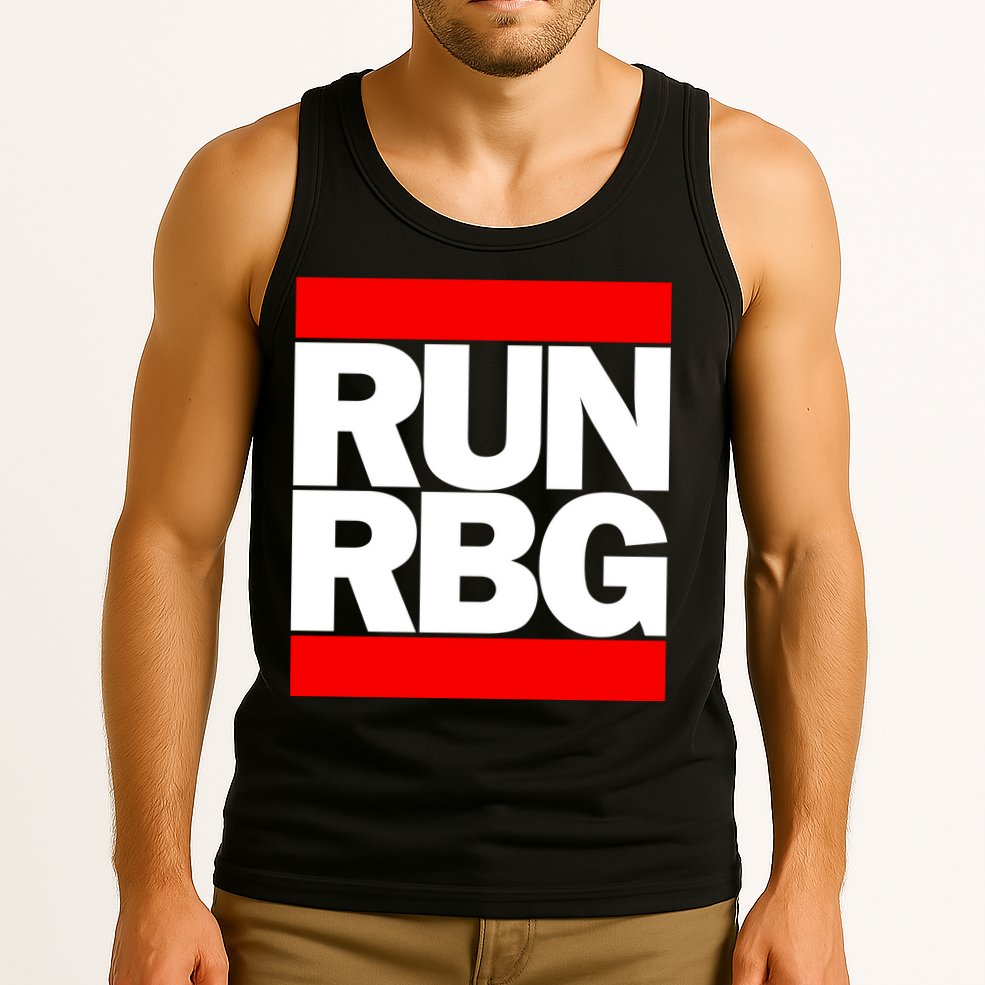 RUN Notorious RBG Ruth Ginsburg Tank Top