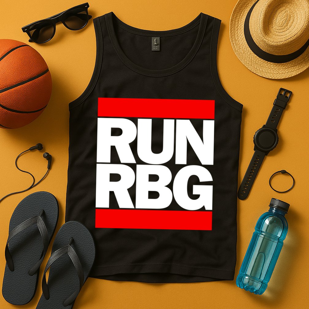 RUN Notorious RBG Ruth Ginsburg Tank Top