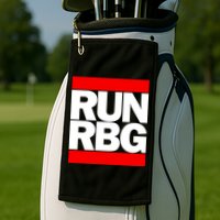 RUN Notorious RBG Ruth Ginsburg Golf Towel