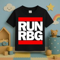 RUN Notorious RBG Ruth Ginsburg Toddler T-Shirt