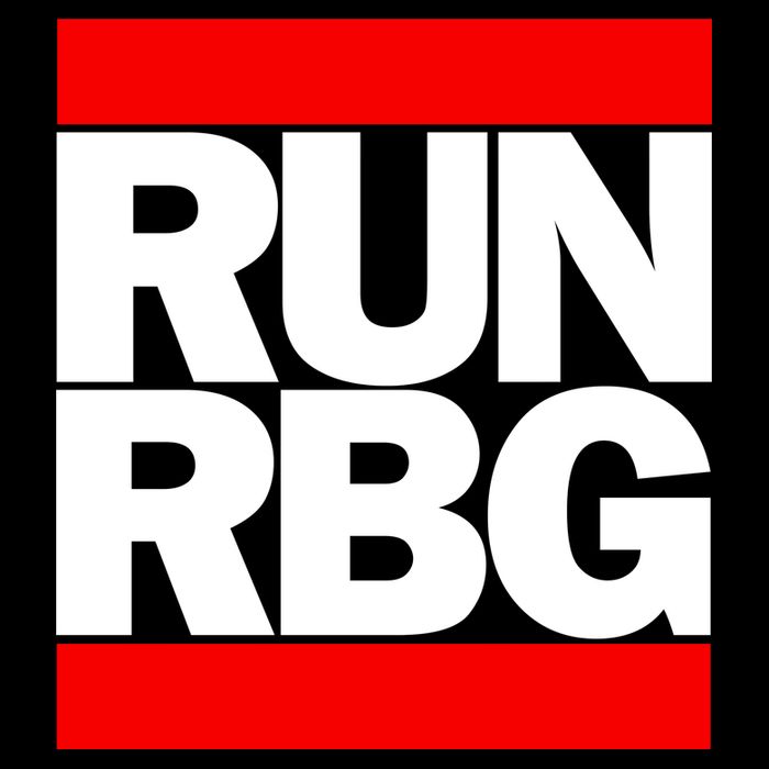 RUN Notorious RBG Ruth Ginsburg Toddler T-Shirt