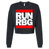 RUN Notorious RBG Ruth Ginsburg Cropped Pullover Crew