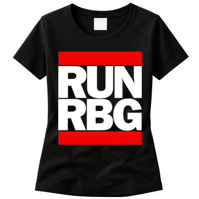 RUN Notorious RBG Ruth Ginsburg Womens T-Shirt