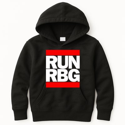 RUN Notorious RBG Ruth Ginsburg Kids Hoodie