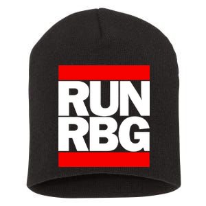 RUN Notorious RBG Ruth Ginsburg Short Acrylic Beanie