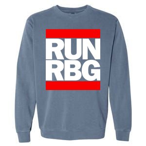 RUN Notorious RBG Ruth Ginsburg Garment-Dyed Sweatshirt