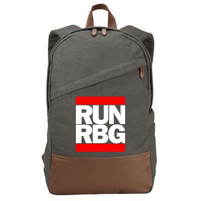 RUN Notorious RBG Ruth Ginsburg Cotton Canvas Backpack