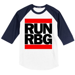 RUN Notorious RBG Ruth Ginsburg Baseball Sleeve Shirt