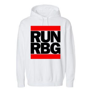 RUN Notorious RBG Ruth Ginsburg Garment-Dyed Fleece Hoodie