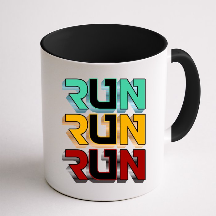 Run Run Run Retro Mug