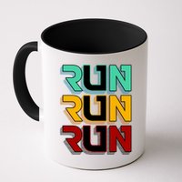 Run Run Run Retro Mug