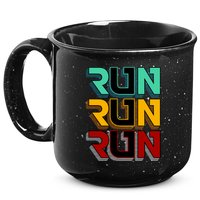Run Run Run Retro 15oz Campfire Ceramic Mug