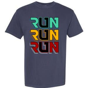 Run Run Run Retro Garment-Dyed Heavyweight T-Shirt