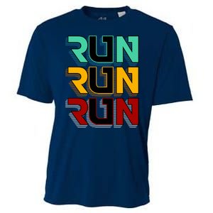 Run Run Run Retro Cooling Performance Crew T-Shirt