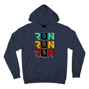 Run Run Run Retro Hoodie