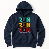 Run Run Run Retro Hoodie