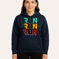 Run Run Run Retro Hoodie