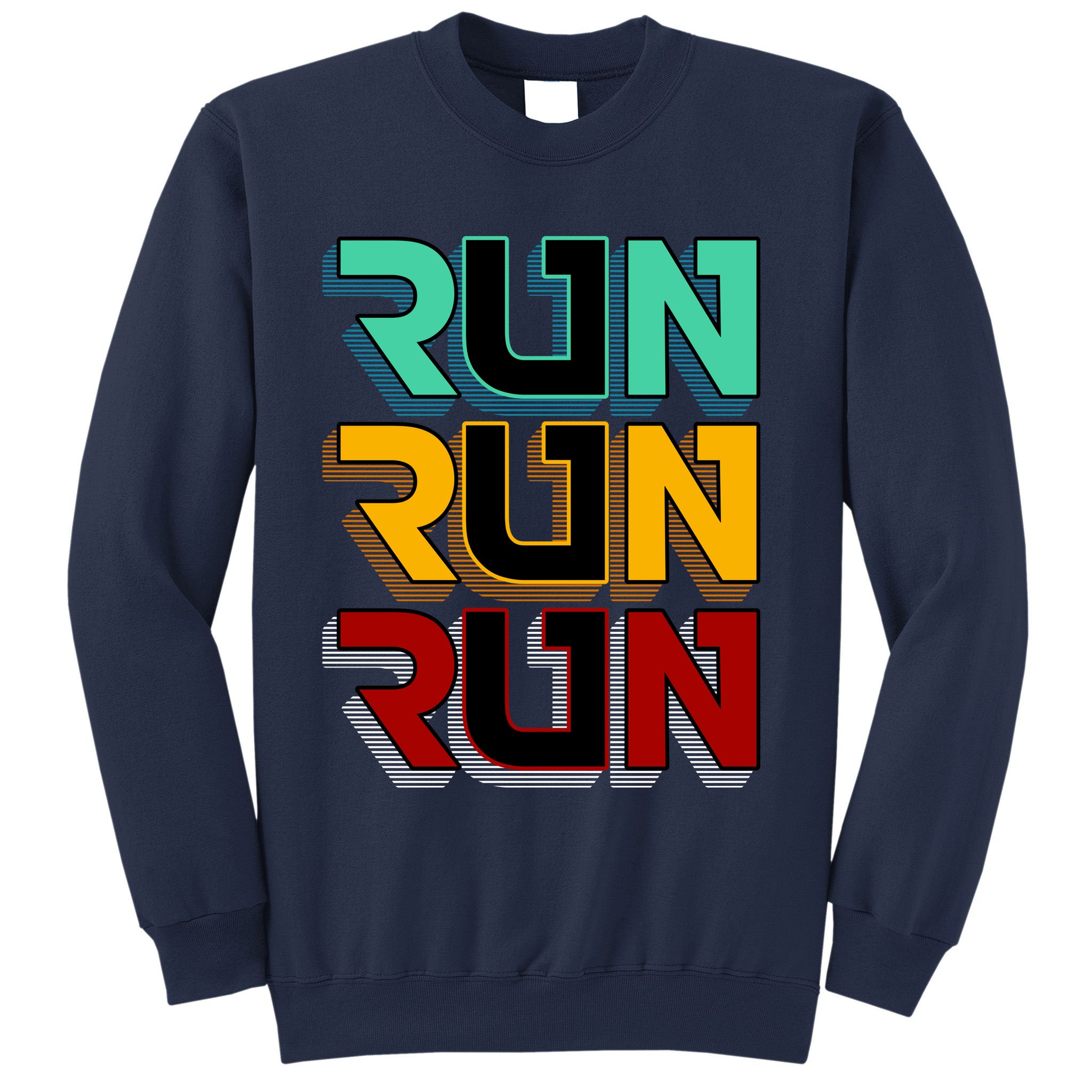 Run Run Run Retro Sweatshirt