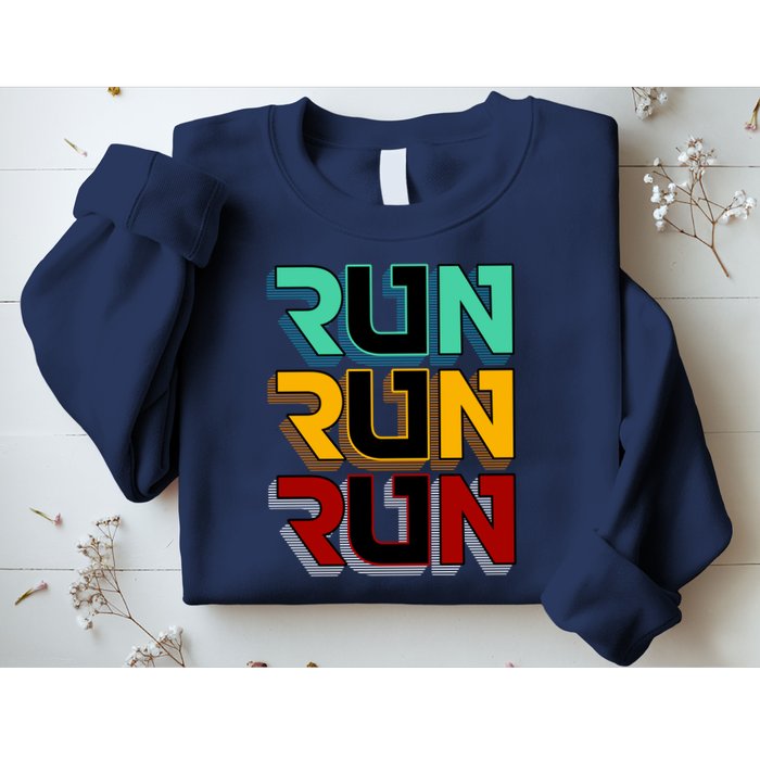 Run Run Run Retro Sweatshirt