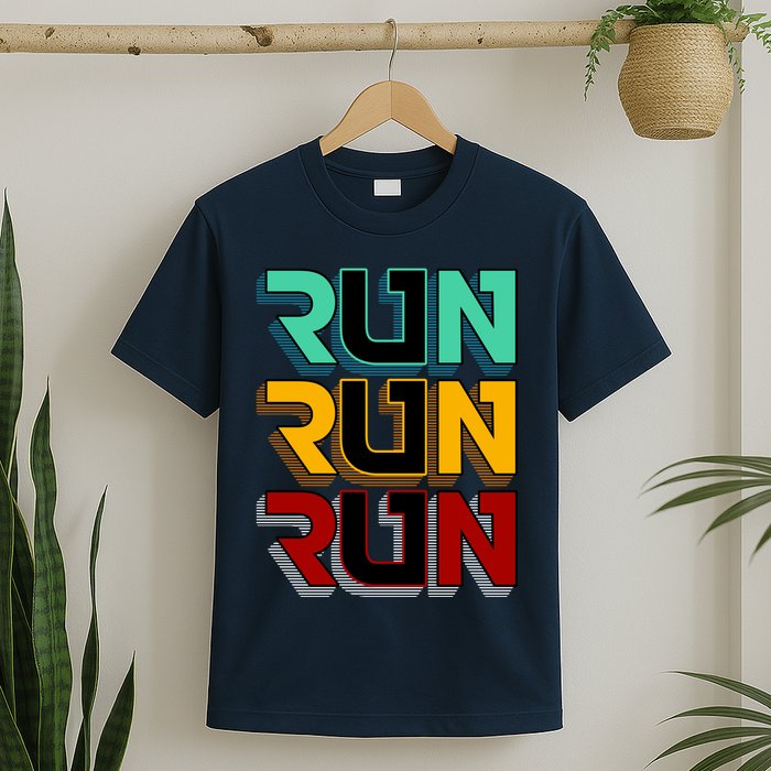Run Run Run Retro T-Shirt