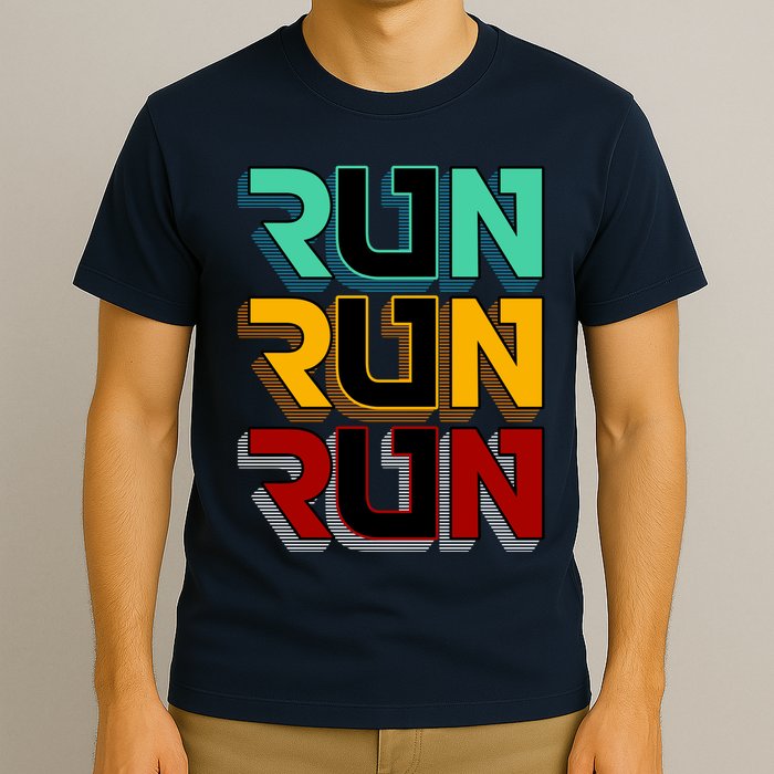 Run Run Run Retro T-Shirt
